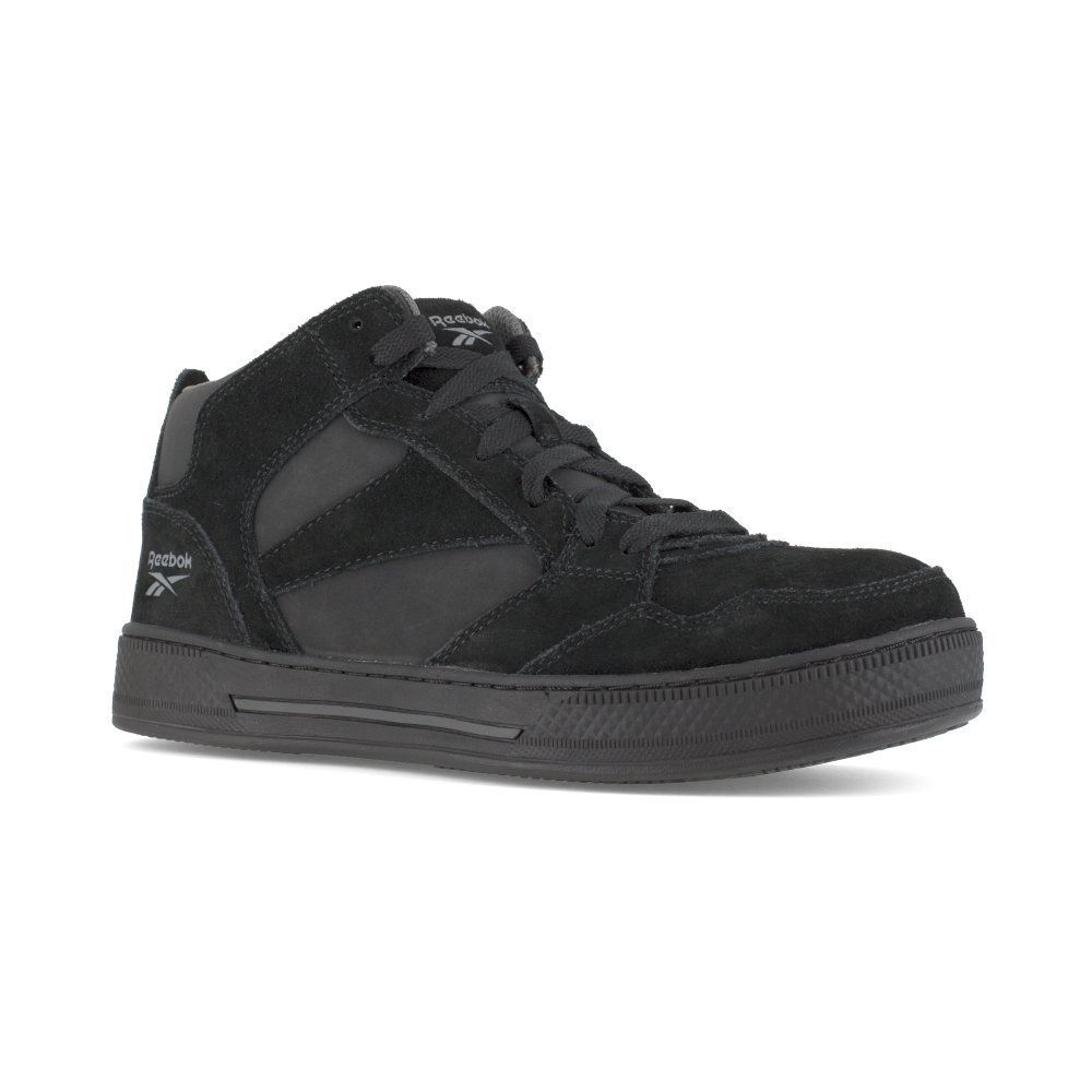 Dayod Skateboard Women's Work High-Top w/ Composite Toe - Black