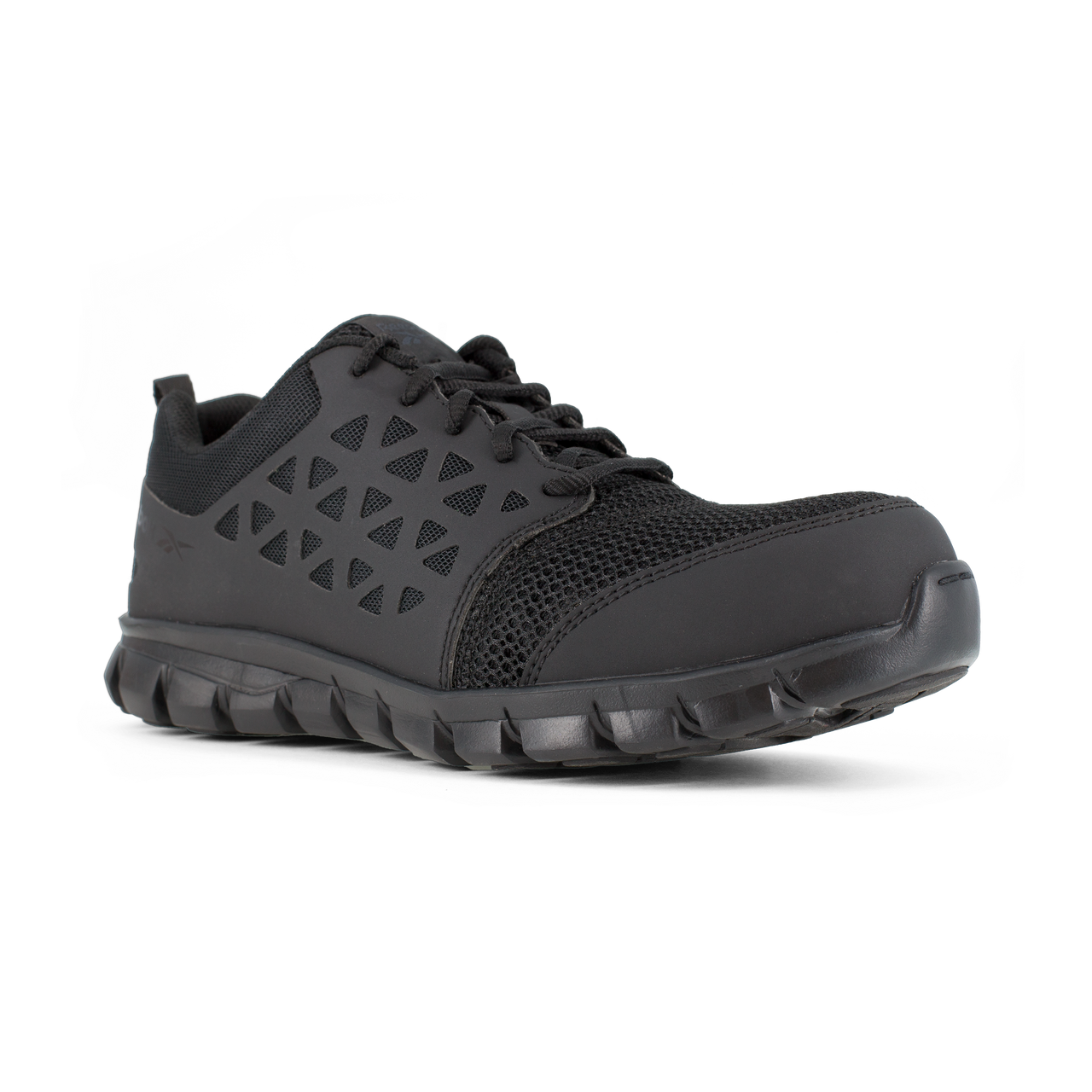 Sublite Cushion Work Athletic Shoe W/ Composite Toe - Black