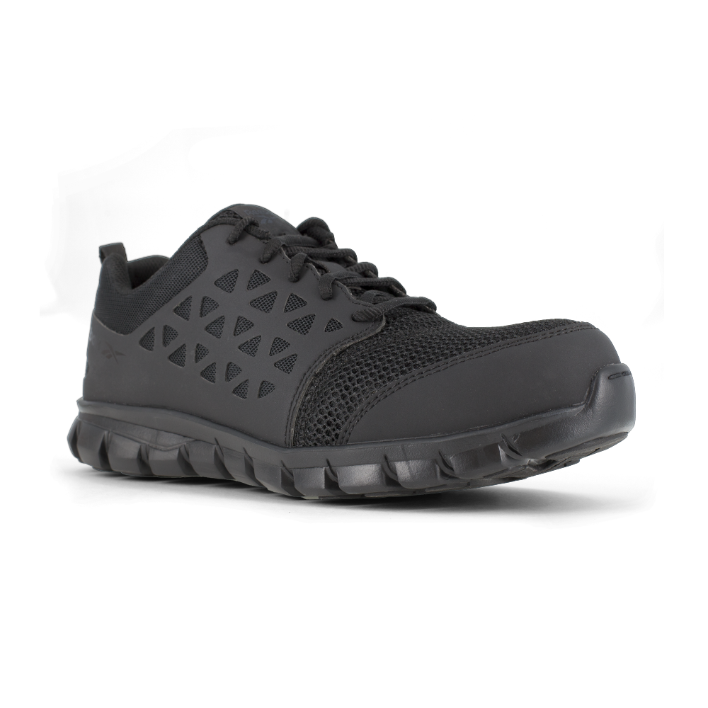Sublite Cushion Work Athletic Shoe w/ Composite Toe - Black