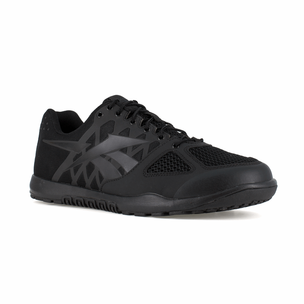 Nano Tactical Trainer Shoe W/ Soft Toe - Black