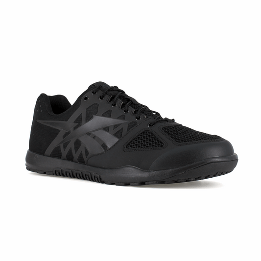 Nano Tactical Trainer Shoe W/ Soft Toe - Black