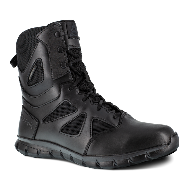 Sublite Cushion Tactical Women's 8'' Waterproof Boot W/ Soft Toe - Black