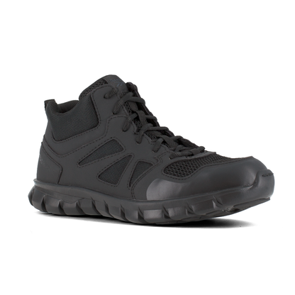 Reebok Sublite Cushion Tactical Mid-Cut w/ Soft Toe - Black