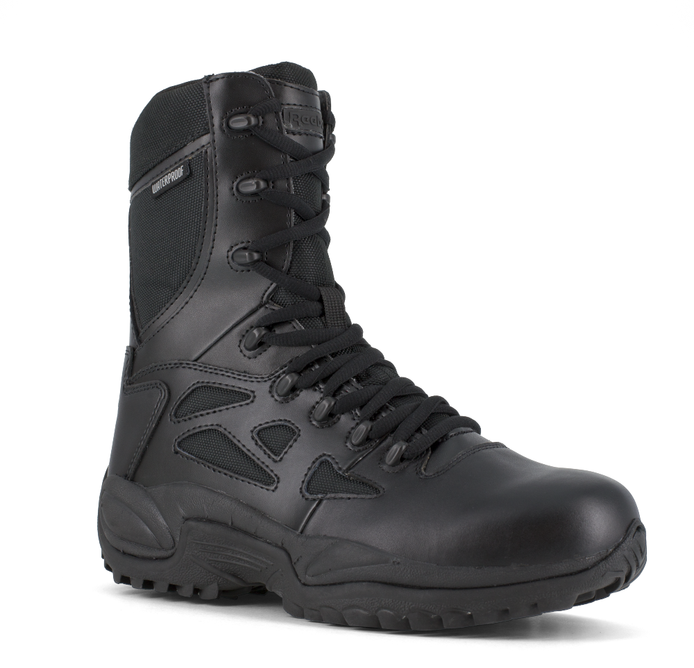 Rapid Response Women's 8'' Waterproof Stealth Boot W/ Soft Toe - Black