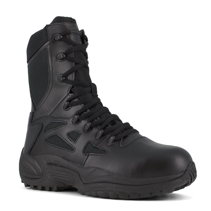 Reebok Rapid Response 8'' Stealth Boot w/ Composite Toe - Black