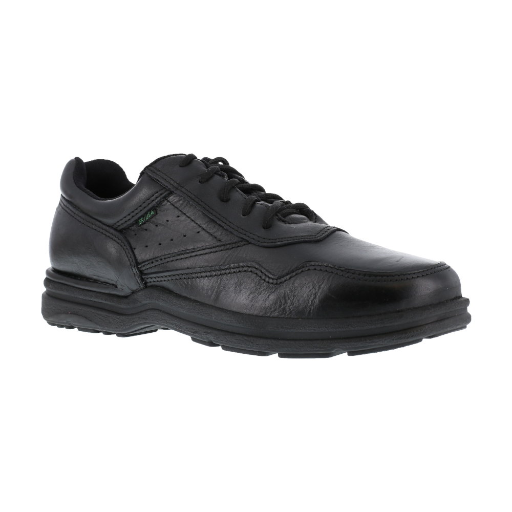 Rockport Postwalk Oxford Work Shoe w/ Soft Toe - Black