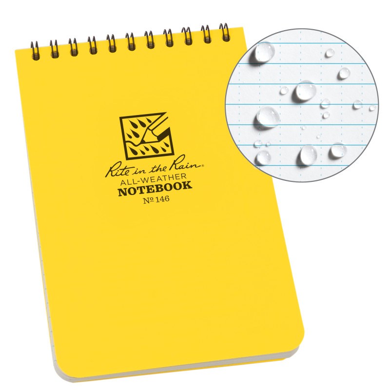Rite In The Rain Top Spiral Notebook - 4 X 6