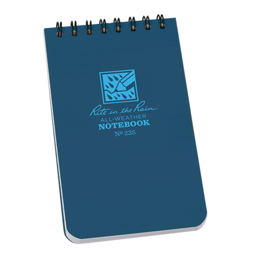 Rite In The Rain Polydura Top-spiral Notebook (3'' X 5'')