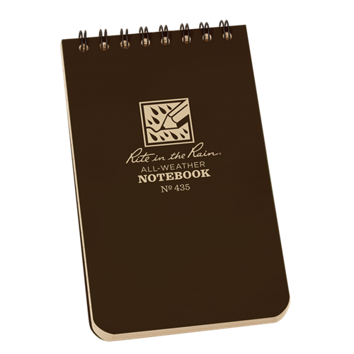 Rite in the Rain Polydura Top-spiral Notebook (3'' X 5'')