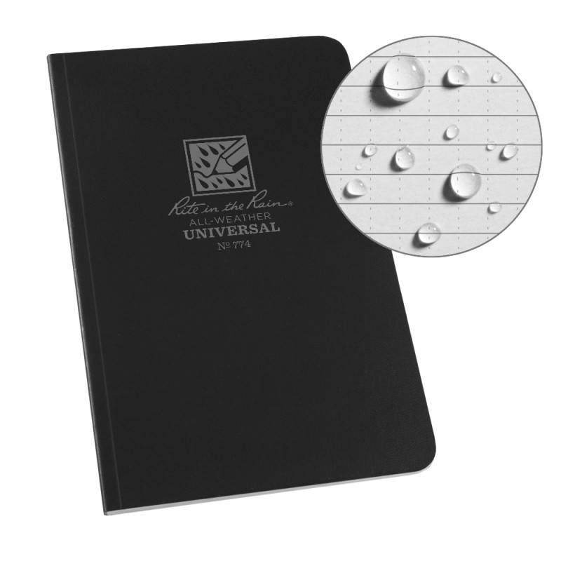 Rite In The Rain Soft Cover Side-bound Book (4.625'' X 7.25'')