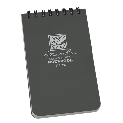 Rite In The Rain Polydura Top-spiral Notebook (3'' X 5'')