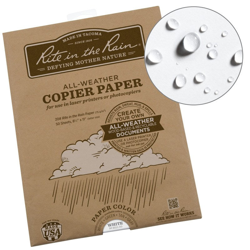 All-weather Printer Paper - 11 X 17 - 200 Sheets - White