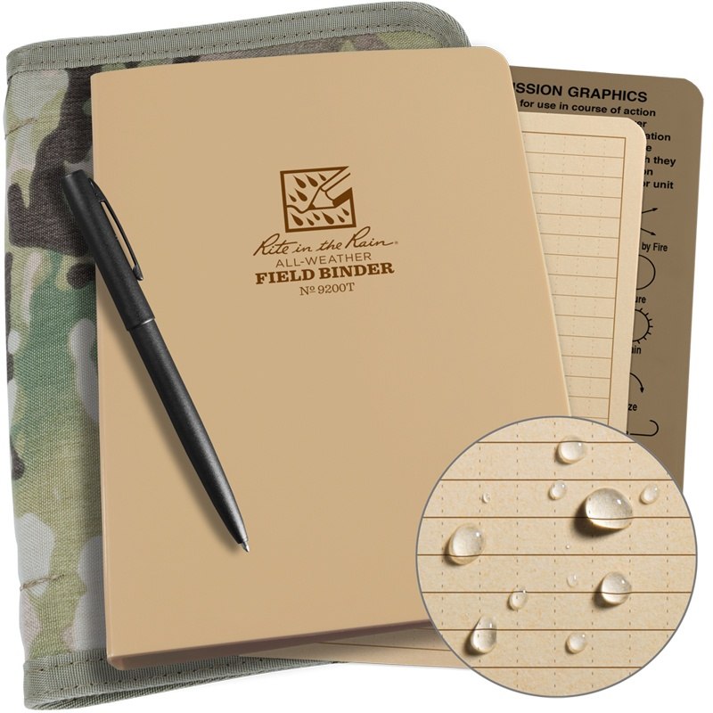 Rite In The Rain Tactical Ring Binder Kit