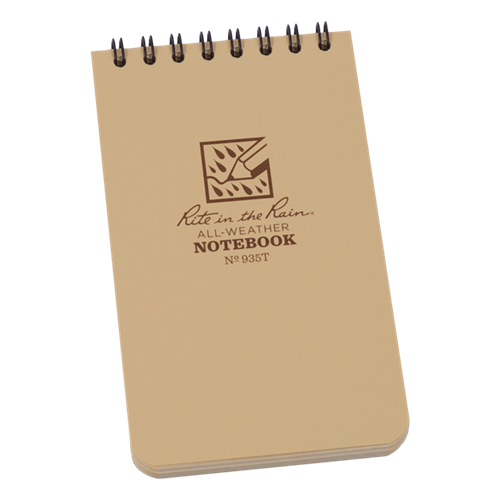 Rite In The Rain Polydura Top-Spiral Notebook (3'' x 5'')