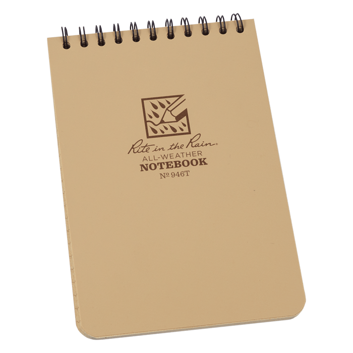 Rite In The Rain Top Spiral Notebook - 4 X 6