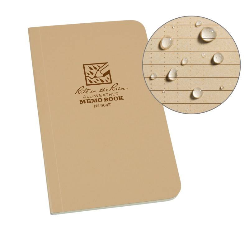 Field-flex Universal Memo Book - Tan