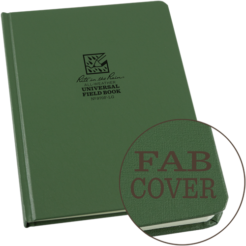 Rite In The Rain Hard-cover Notebook (6.75'' X 8.75'')