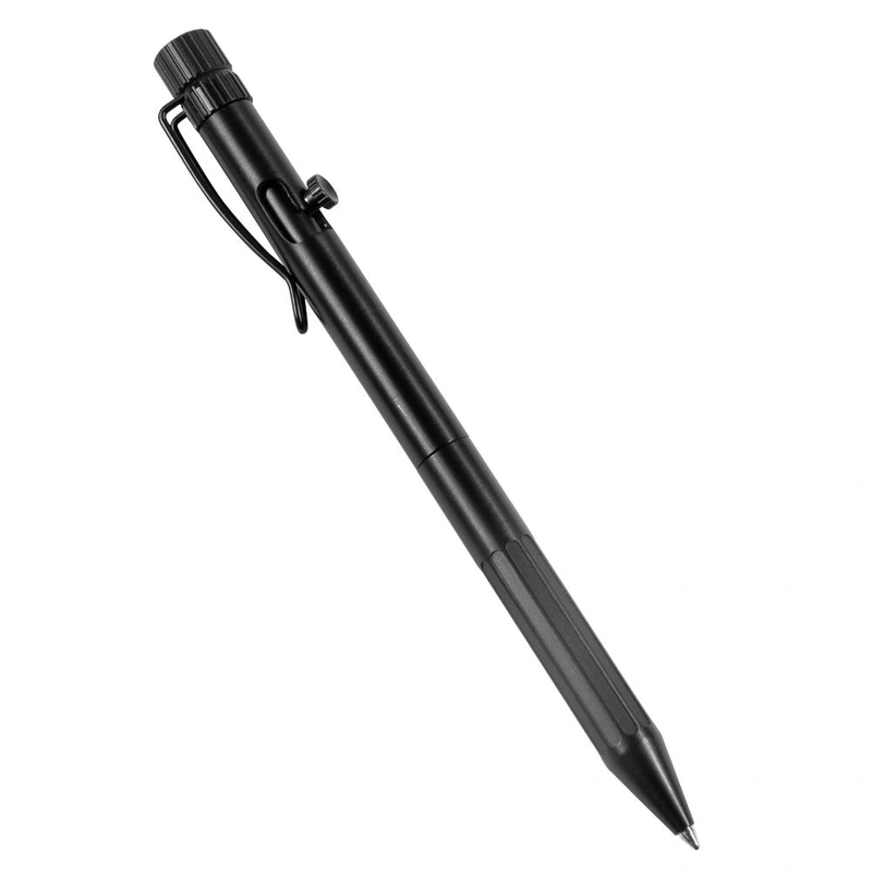 Rite In The Rain Bolt-action Pen - Black W/ Black Ink