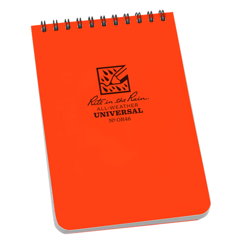 Rite In The Rain Top Spiral Notebook - 4 x 6