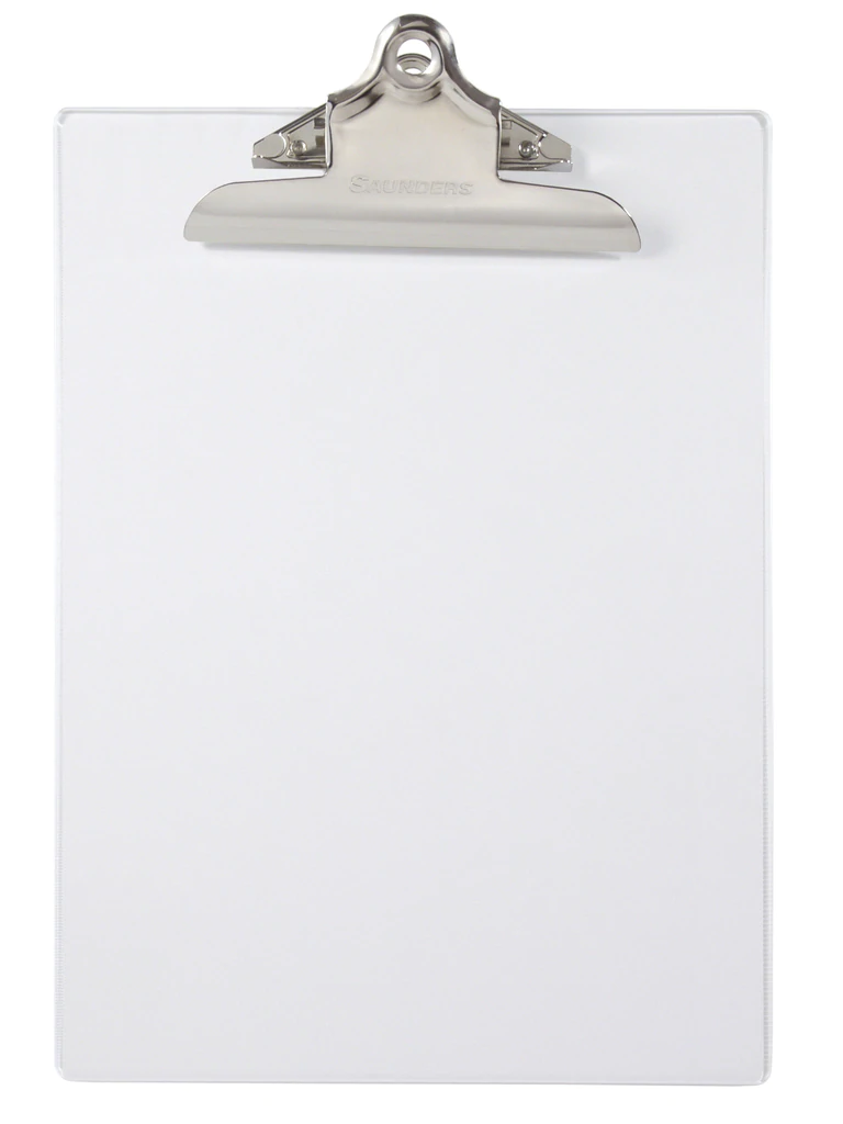 Recycled Plastic Clipboard - Letter/A4