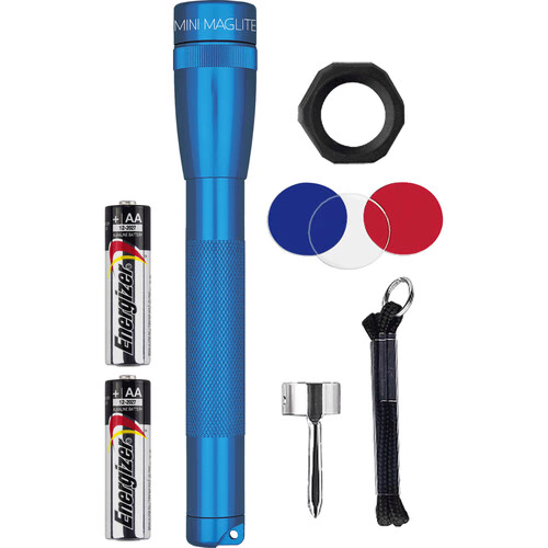 Mini Maglite 2 Aa-cell Led Flashlight Combo Pack