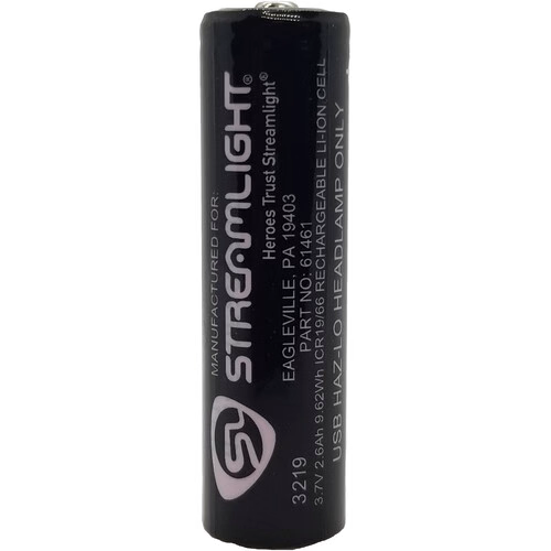 Li-ion Battery For The Usb Haz-lo Led Headlamp