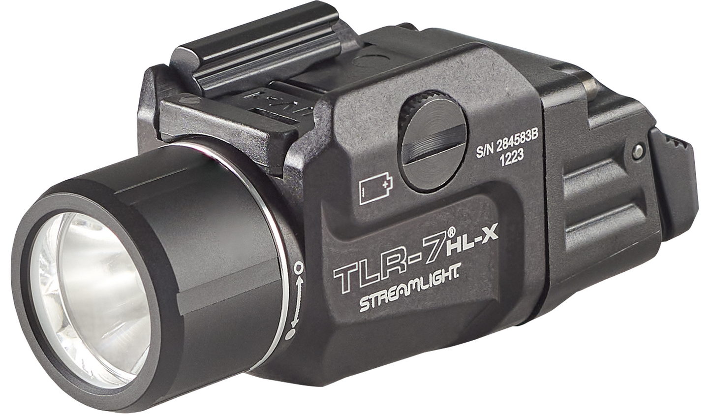 Streamlight TLR-7 HL-X USB Multi-Fuel, Rail-Mounted Light w/ Interchangeable Rear Paddle Switches