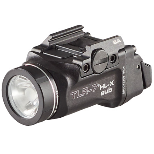 Streamlight Tlr-7 Hl-x Sub Usb (sig Sauer P365/xl Closed Rail Systems*) - Includes Mounting Kit With Key, Multi-tool, (1) Sl-b9 Li-ion Rechargeable Battery Pack, And Usb-c Cord - Black
