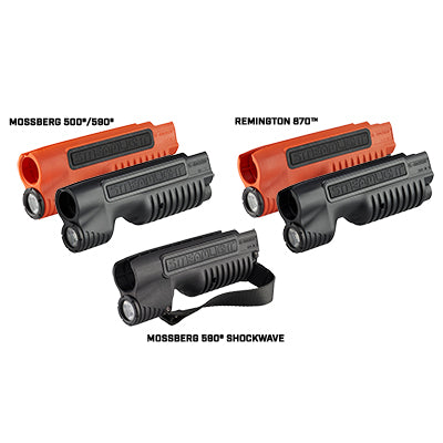 Streamlight Tl-racker Shotgun Forend Light - Mossberg 590 - Black