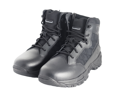 Smith & Wesson Scout 6" Hot Weather Side-Zip Polishable Toe , Smith & Wesson
