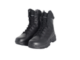 Smith & Wesson Scout 8" Hot Weather Side-Zip Polishable Toe Mens Black Smith & Wesson