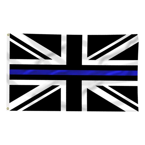 Thin Blue Line Uk Flag, 3 X 5 Ft