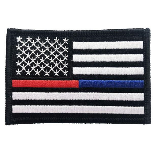 Thin Blue Line UK Thin Blue Line Patch, 2 x 3 Inches, Sew On