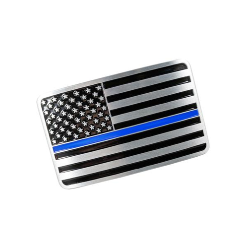Belt Buckle - Thin Red Line Flag