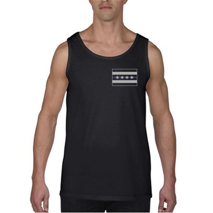 Thin Blue Line Tank - Chicago Thin Blue Line Flag