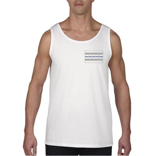 Thin Blue Line Tank - Chicago Thin Blue Line Flag