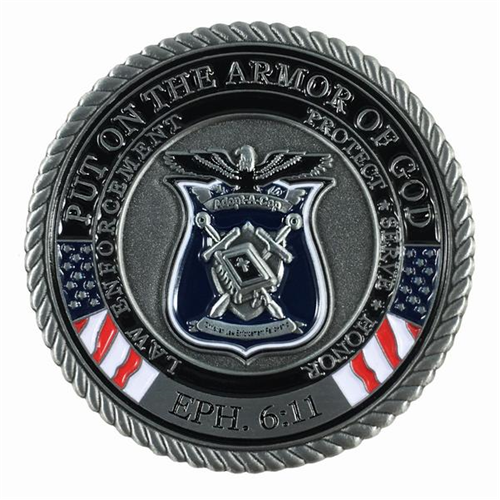 Thin Blue Line Timothy Challenge Coin