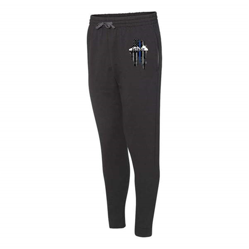 Thin Blue Line Joggers, Detroit
