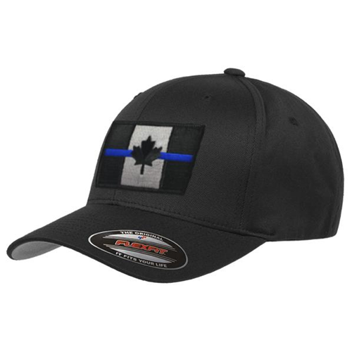 Flexfit Hat - Canadian Thin Blue Line Flag