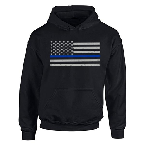 Thin Blue Line Men's Classic Thin Blue Line Hoodie