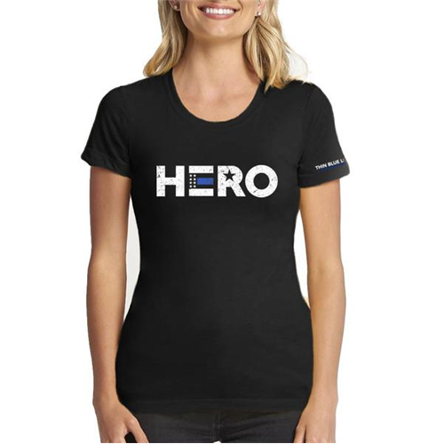 Women's T-shirt - Hero, Thin Blue Line