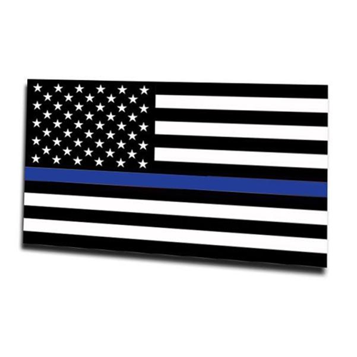 Thin Blue Line Magnet - Thin Blue Line American Flag