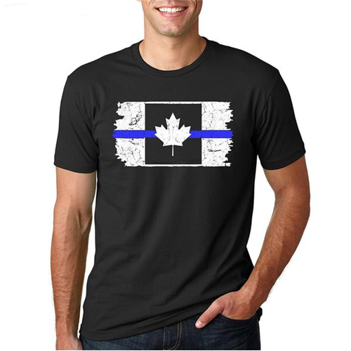 T-shirt - Canada Thin Blue Line