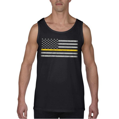 Men's - Tank Classic Thin Gold Line
