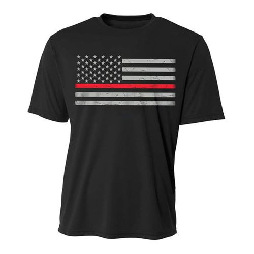 Classic Thin Red Line Polyester Shirt