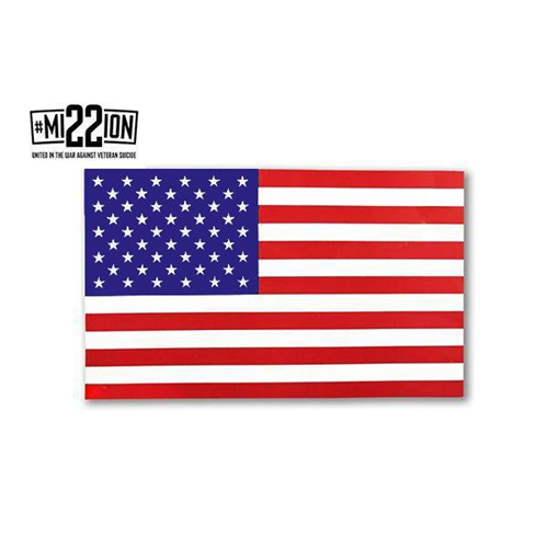 Thin Blue Line Thin Silver Line American Sticker, 4 x 6 Inches