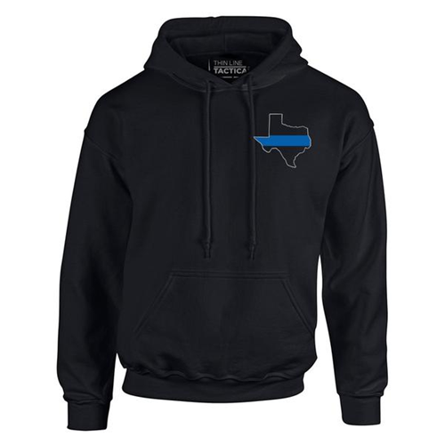 Hoodie - Texas Thin Blue Line