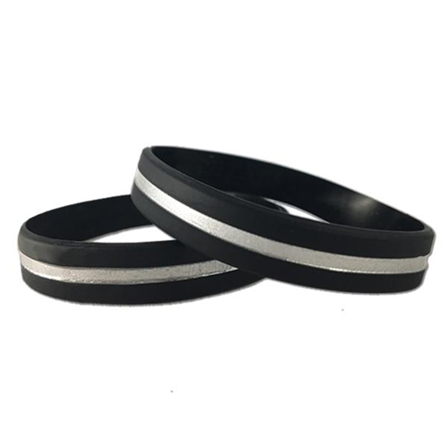 Thin Blue Line USA Bracelet, 8 Inch