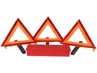 Triangle Reflector Warning Kit