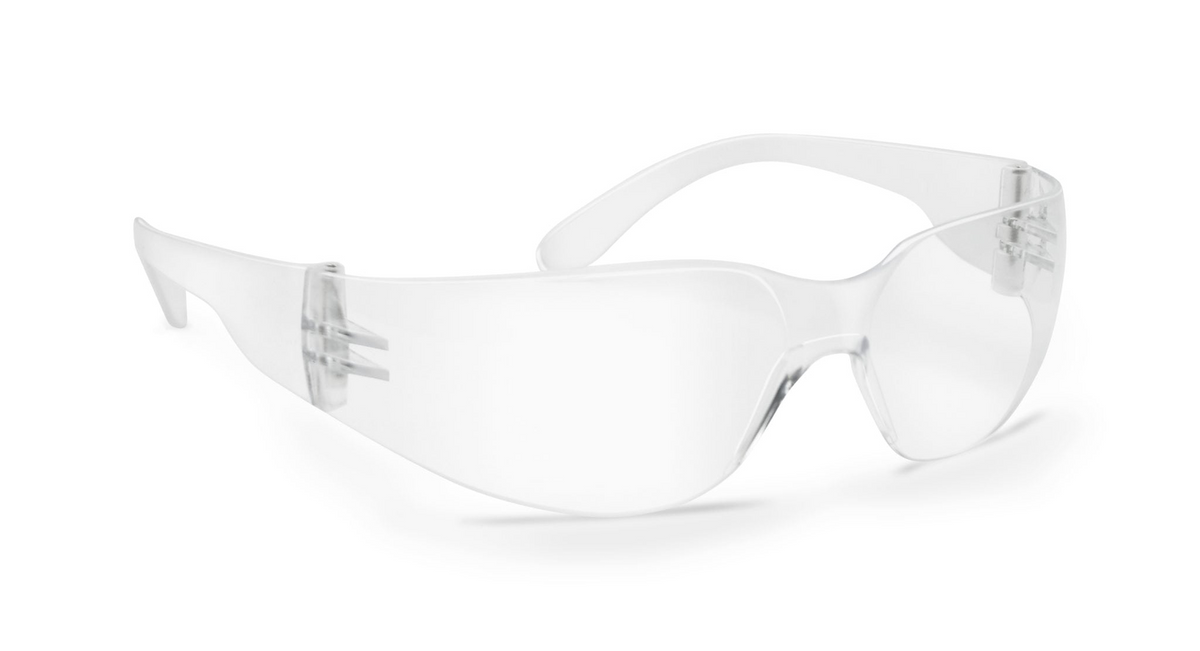 Wrap Shooting Glasses - Clear